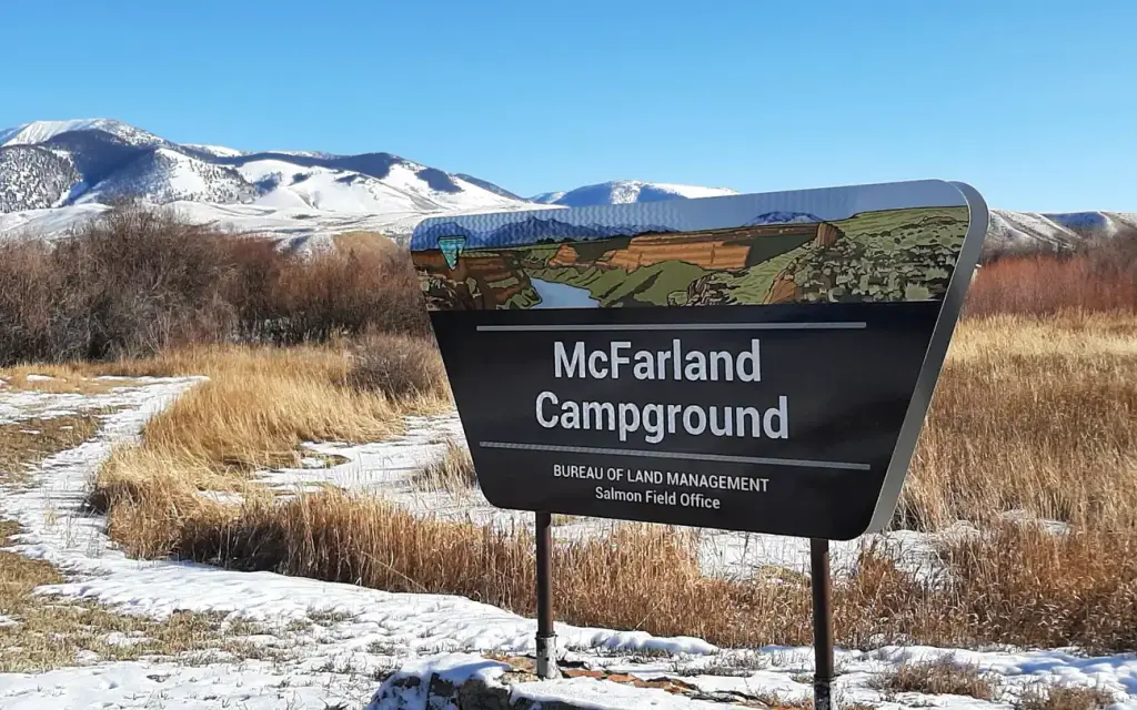 McFarland Campground, a BLM campground