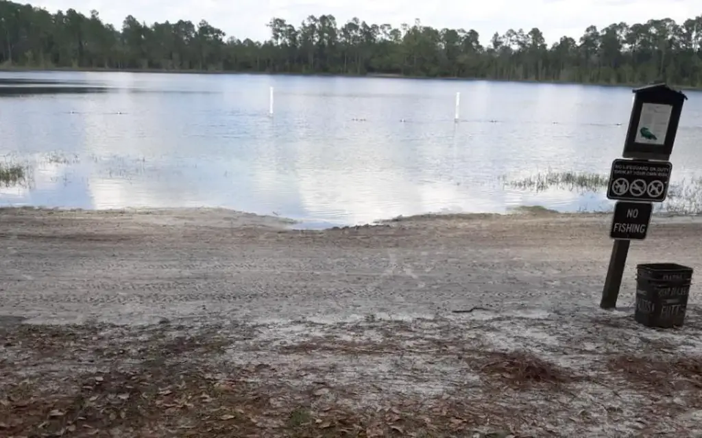 Fore Lake Campground, a Forest Service campground