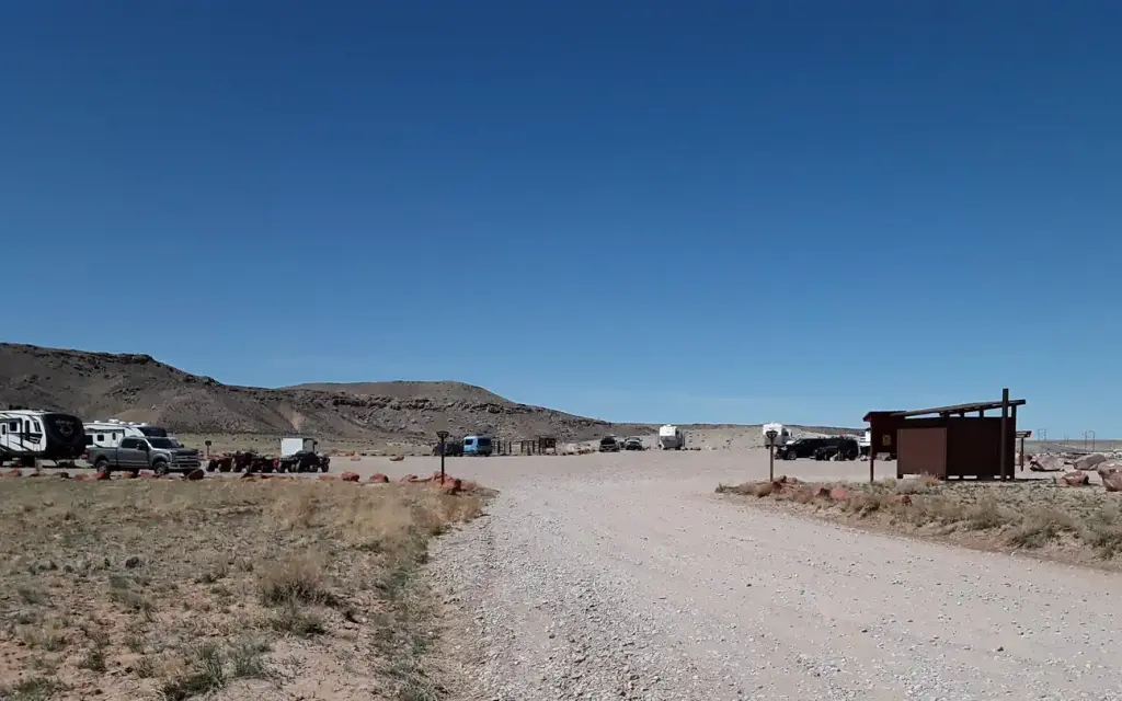 Courthouse Rock Campground, a BLM campground