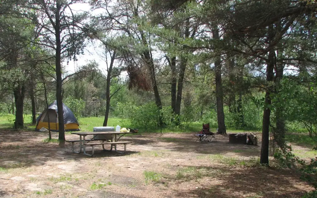 Meadows ORV Campground, a Forest Service campground