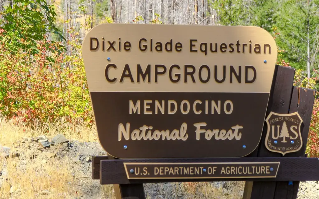 Dixie Glade Campground, a Forest Service campground