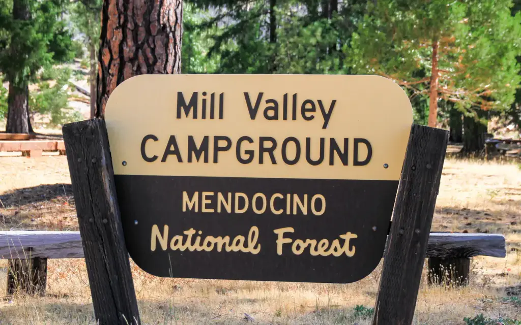 Mill Valley Campground, a Forest Service campground