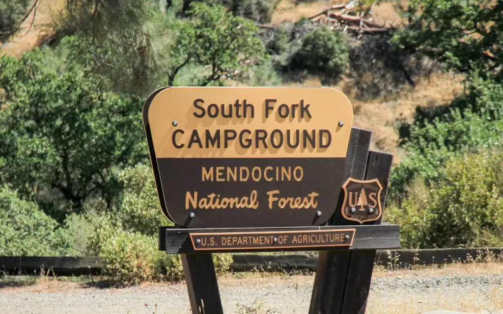South Fork Campground - Mendocino National Forest, a Forest Service campground