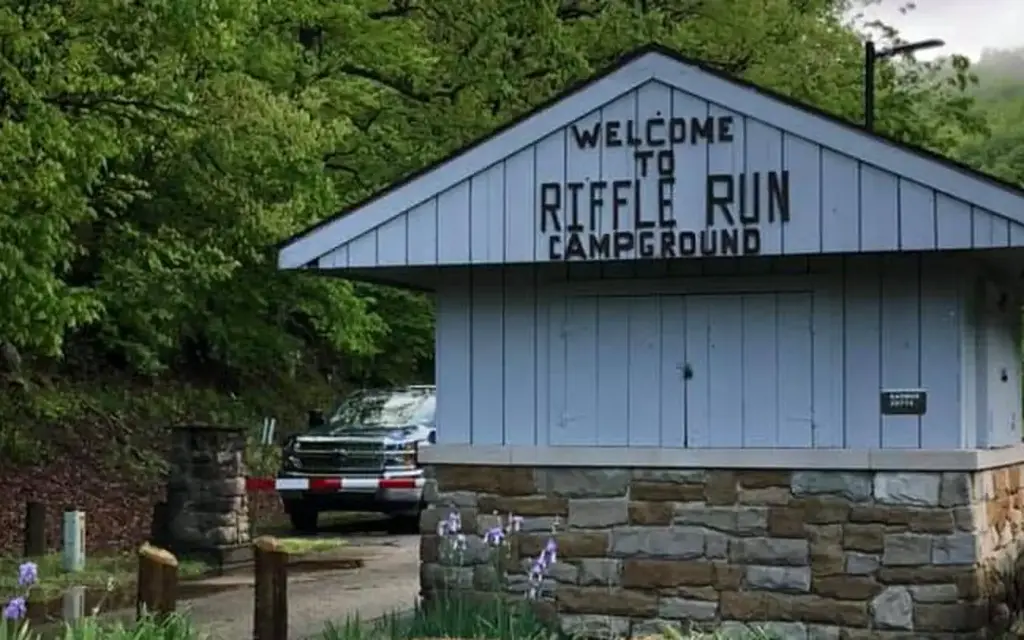 Riffle Run Campground, an Army Corps campground