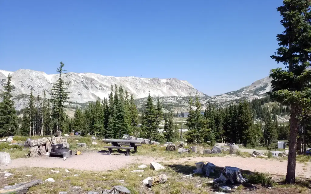 Sugarloaf Campground, a Forest Service campground
