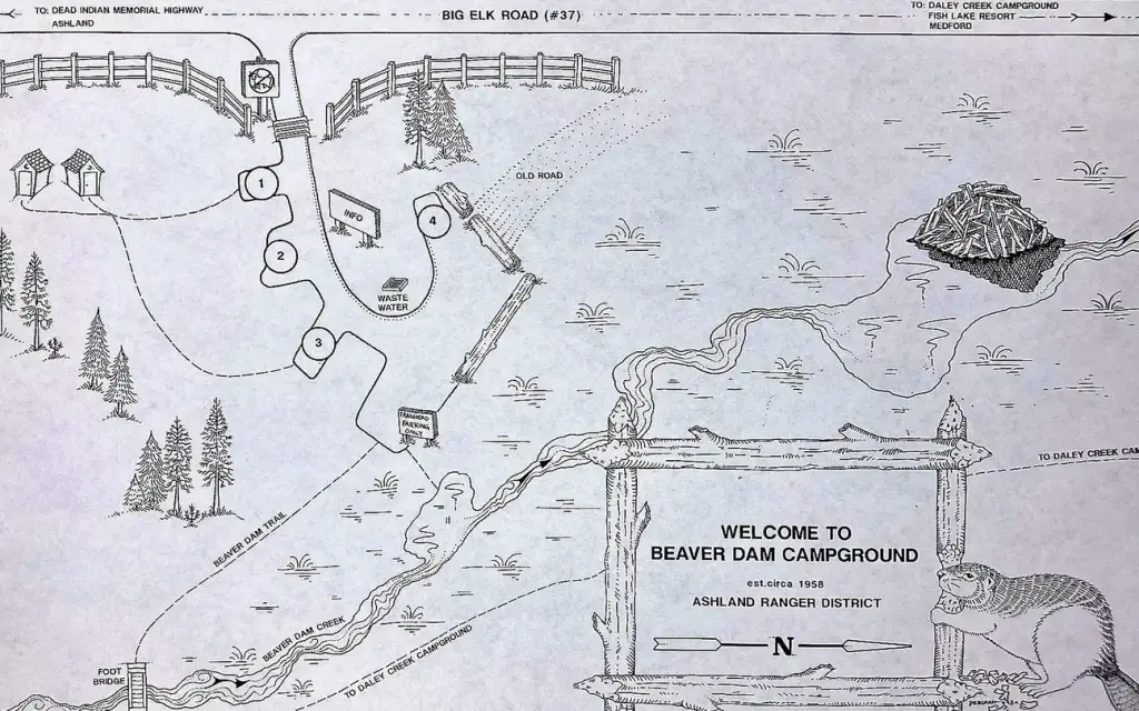 Beaver Dam Group Campground, a Forest Service group camp