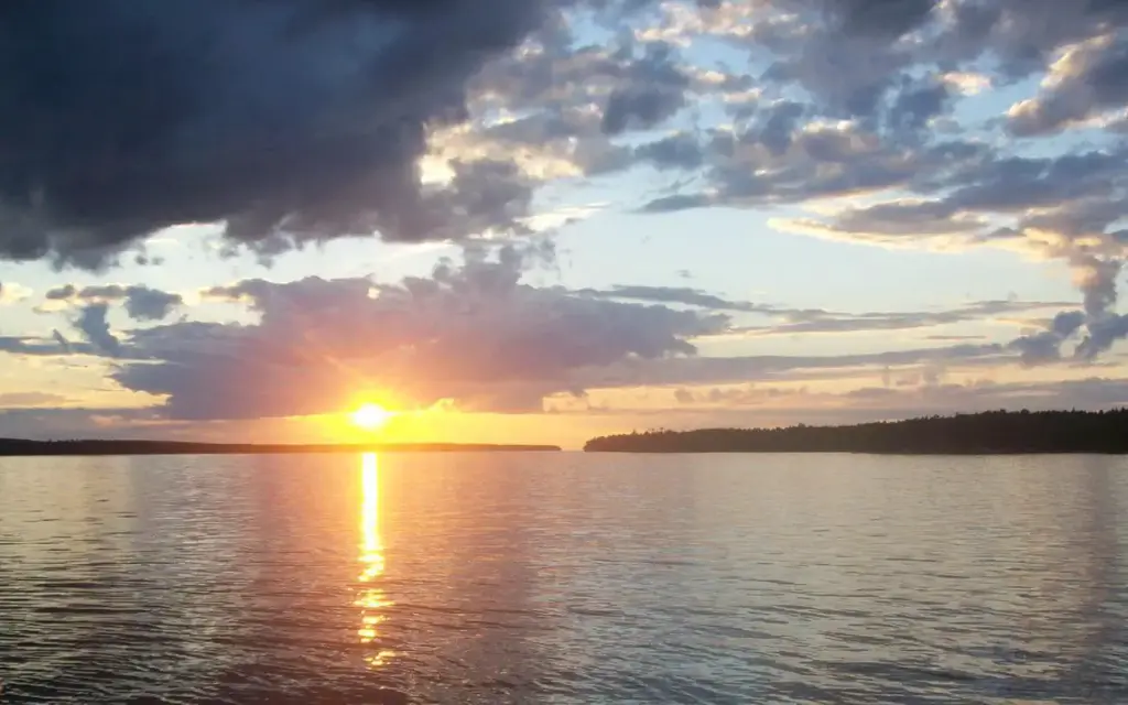 Grand Island National Recreation Area, a Forest Service campground