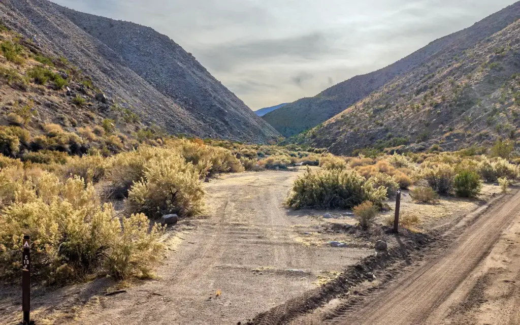 Death Valley Backcountry Roadside Camping, a National Park Service campground