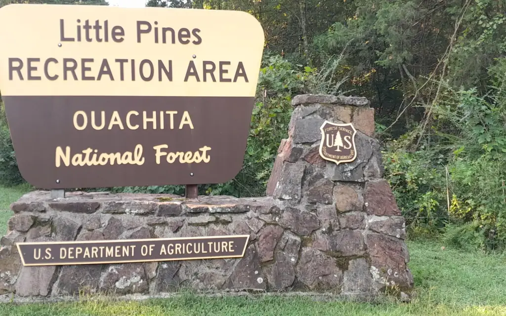 Little Pines Campground, a Forest Service campground