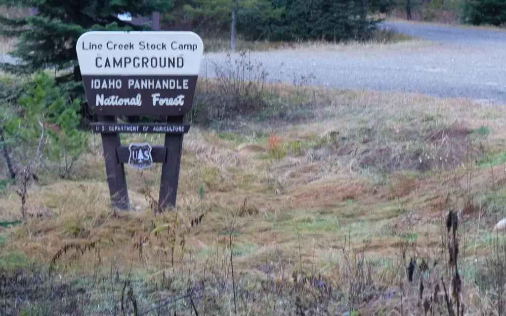 Line Creek Stock Campground, a Forest Service campground
