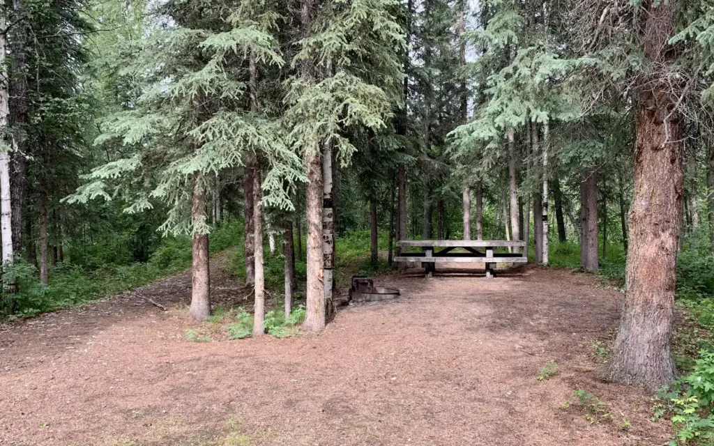 Cripple Creek Campground, a BLM campground