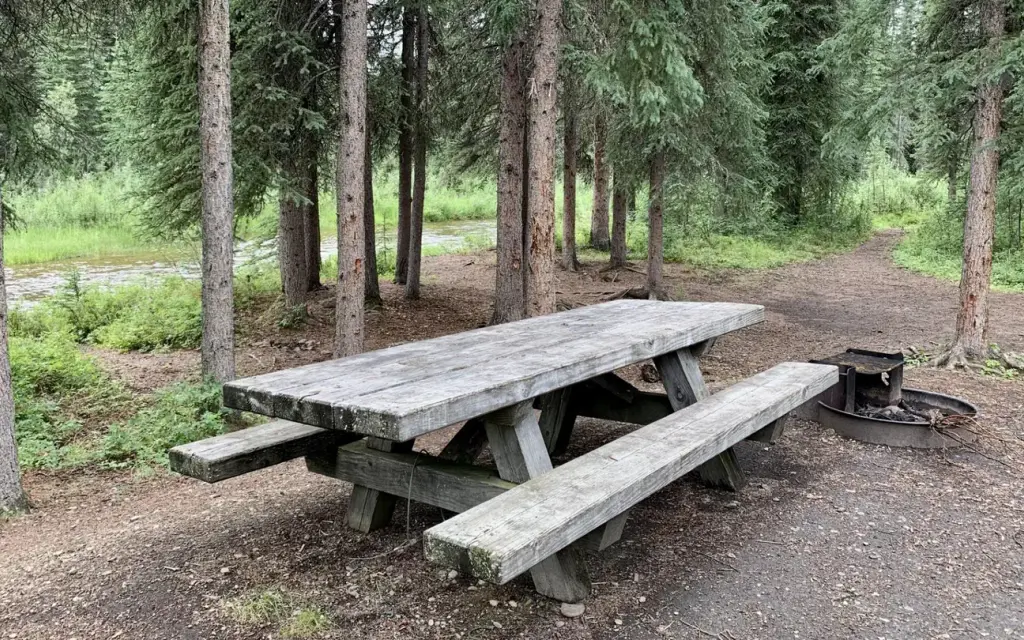 Ophir Creek Campground, a BLM campground