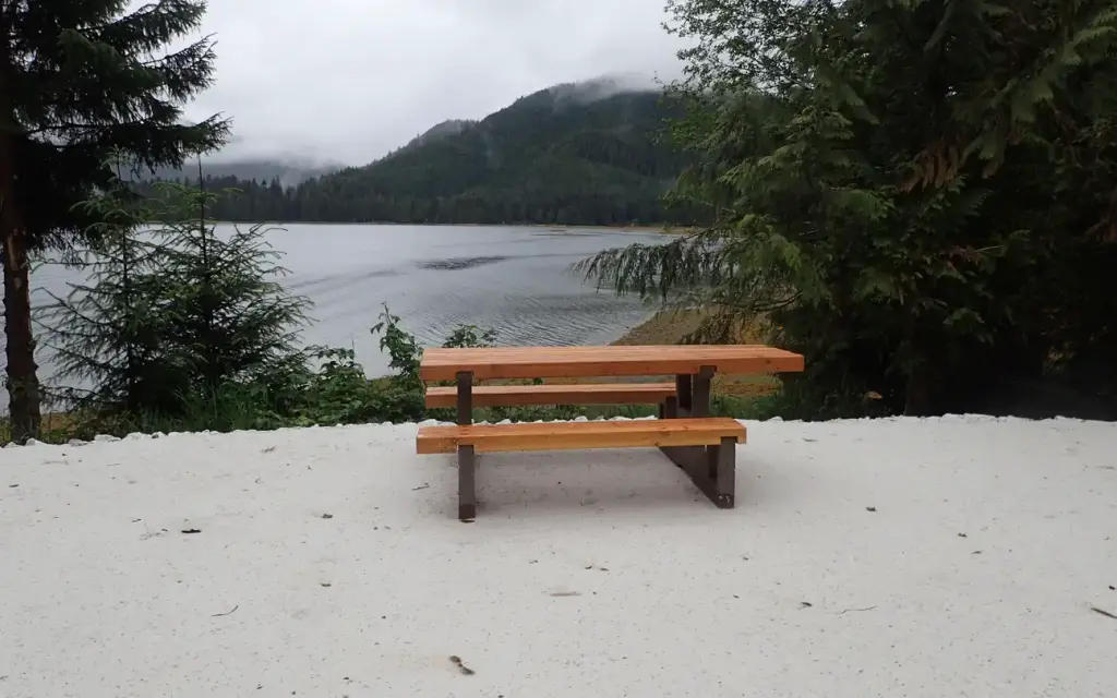 El Capitan Campground, a Forest Service campground
