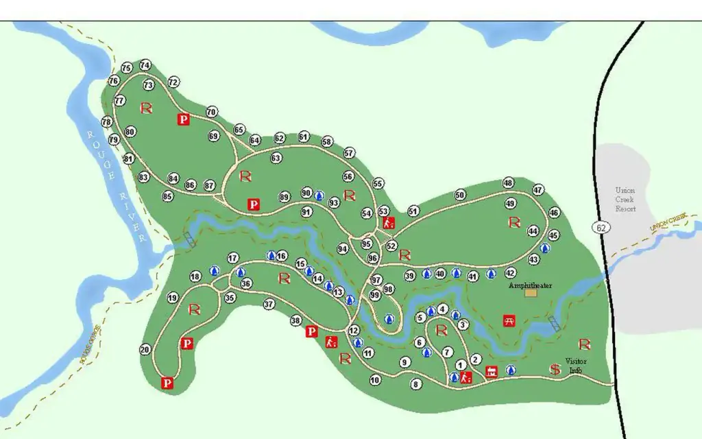 Union Creek Campground - Rogue River, a Forest Service campground