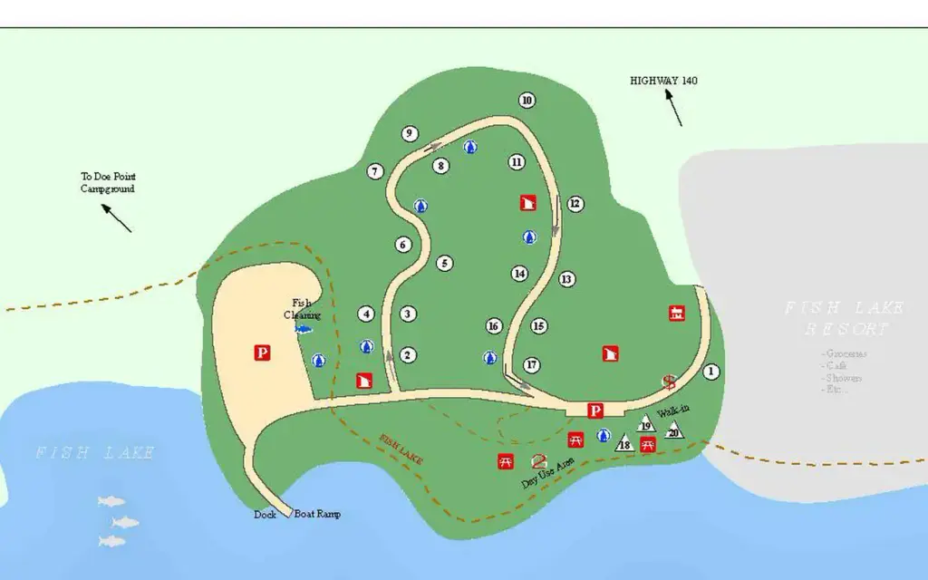 Fish Lake Campground - Rogue River, a Forest Service campground