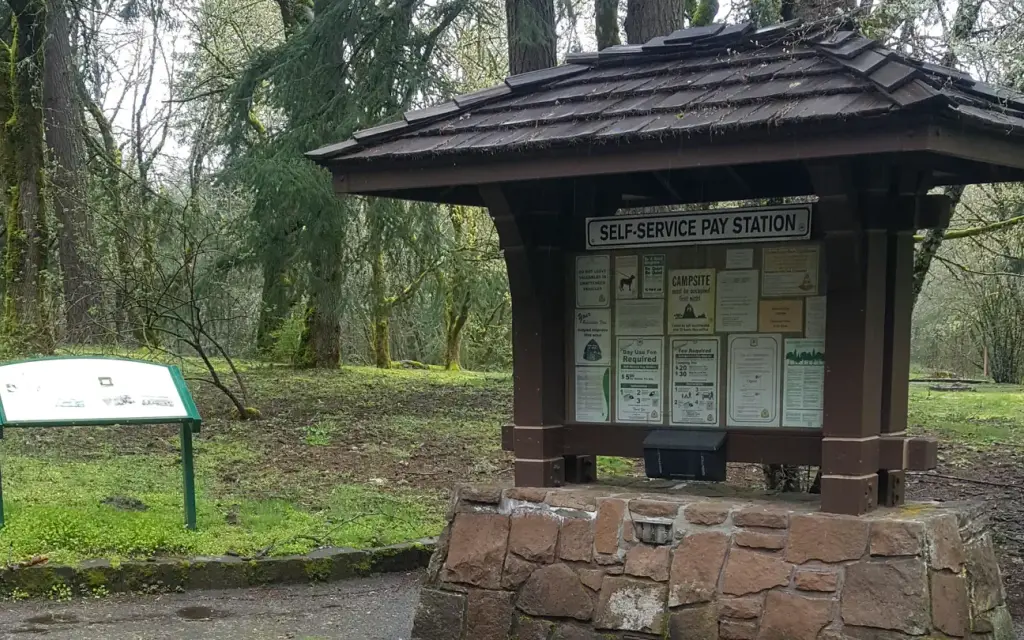 Wyeth Campground, a Forest Service campground