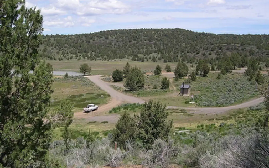 Dodge Reservoir Campground, a BLM campground