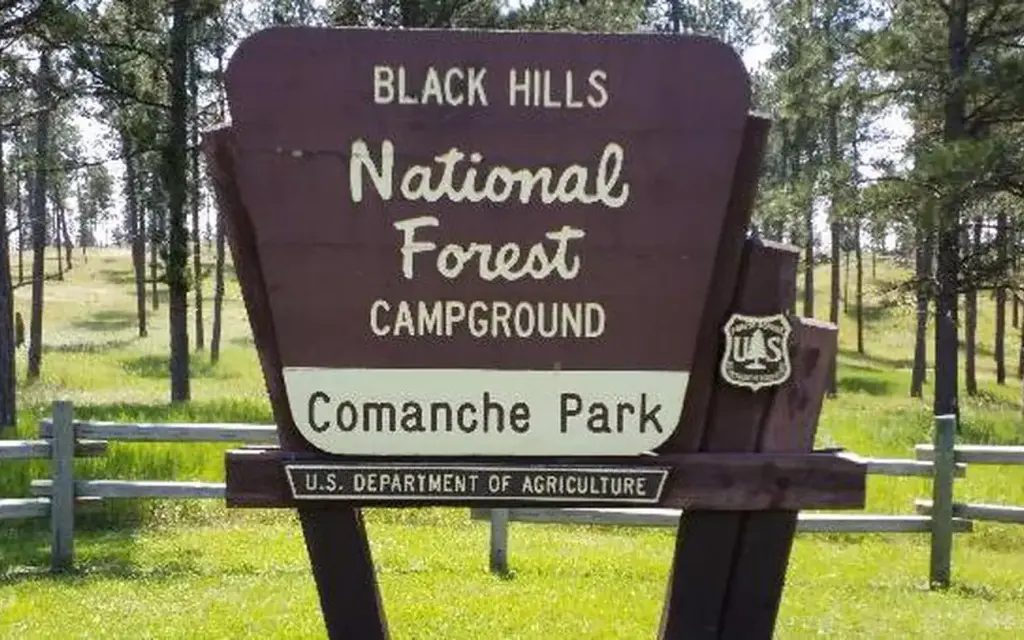 Comanche Park, a Forest Service campground