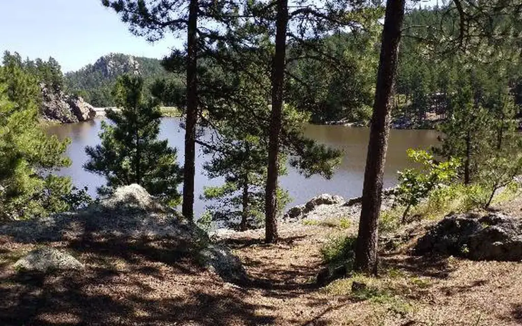 Horsethief Lake Campground, a Forest Service campground