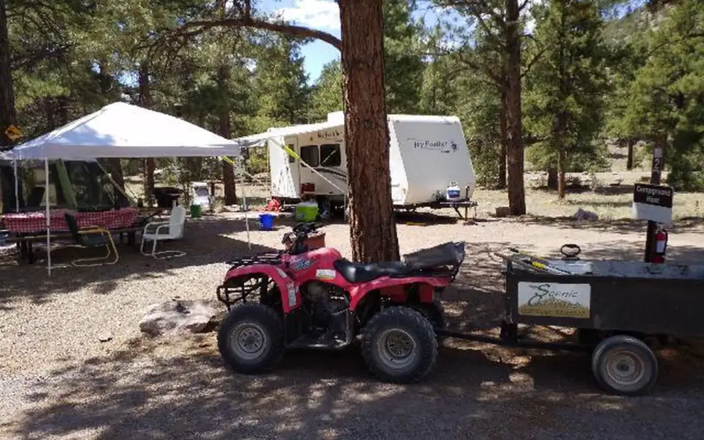 Mogote, a Forest Service campground