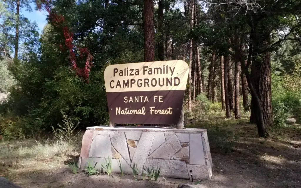 Paliza, a Forest Service campground