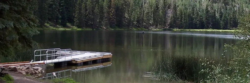 Posey Lake Campground, a Forest Service campground