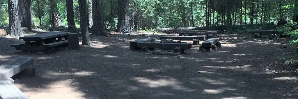 Middle Meadows, a Forest Service group camp