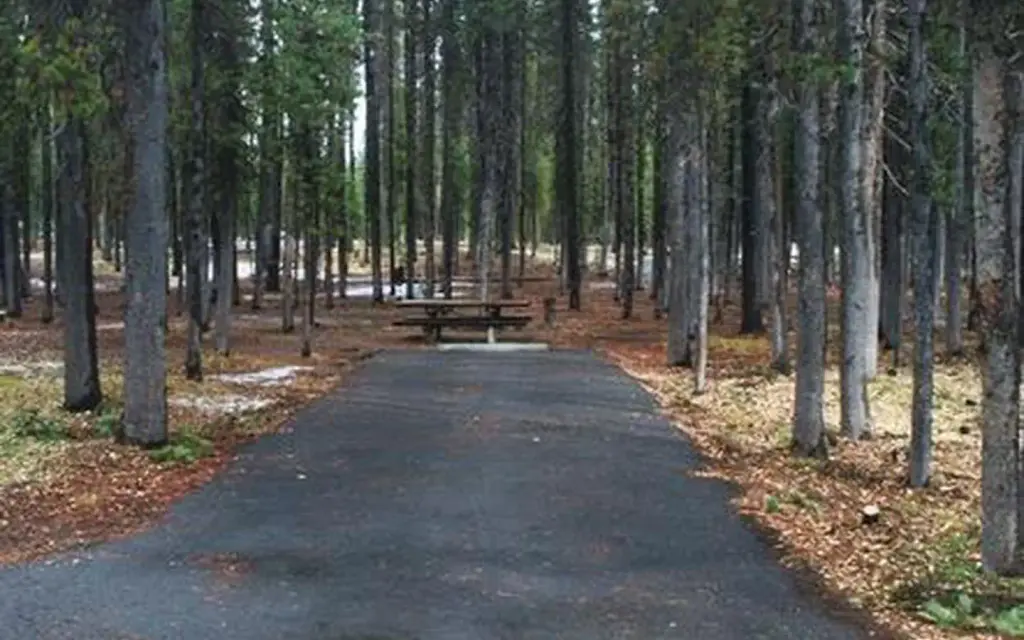 Broken Arrow Campground, a Forest Service campground