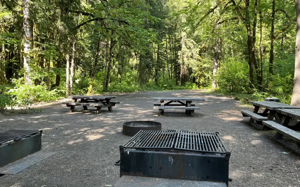 Horse Creek Group Campground, a Forest Service group camp