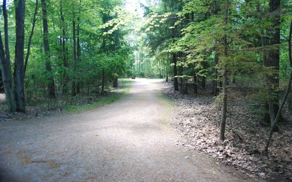 Little Bay de Noc, a Forest Service campground