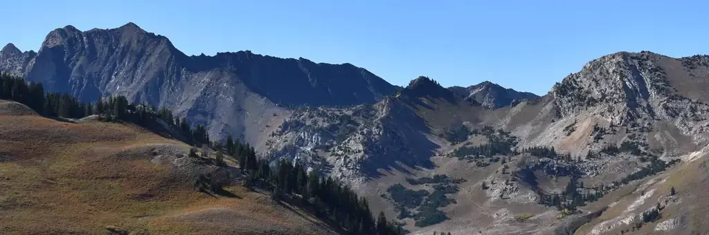 Albion Basin, a Forest Service campground