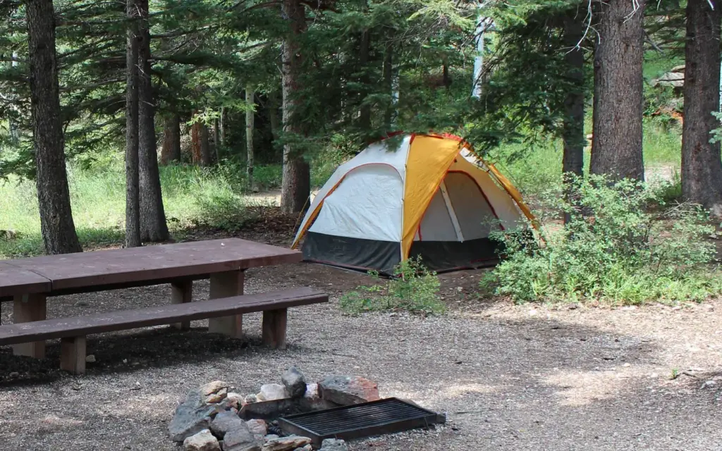 Cedar Canyon, a Forest Service campground