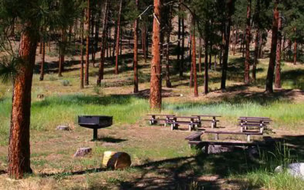 Hot Springs, a Forest Service group camp