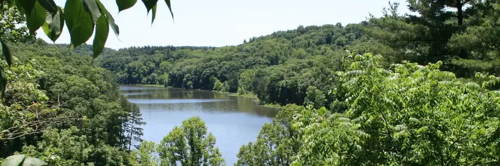 Lake Vesuvius Recreation Area, a Forest Service group camp
