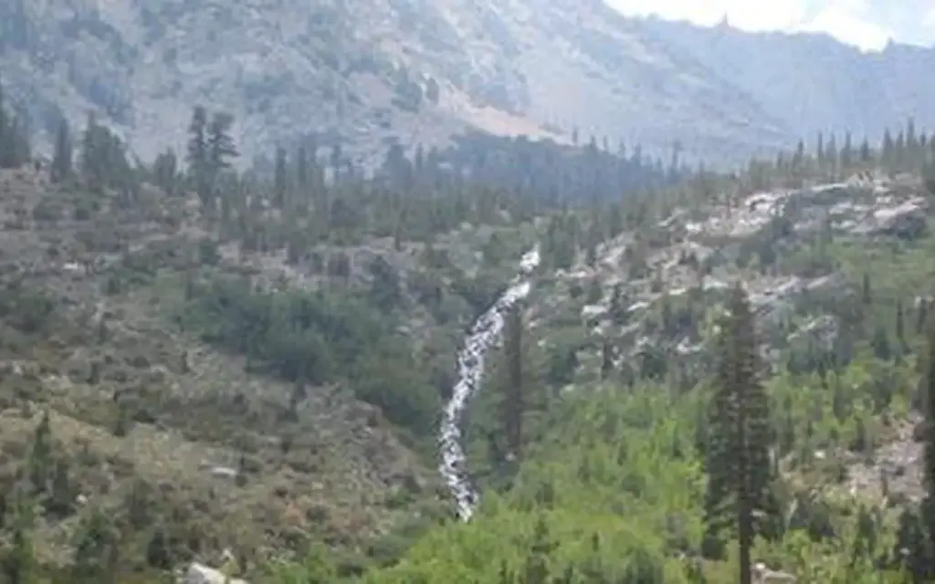 Onion Valley, a Forest Service campground