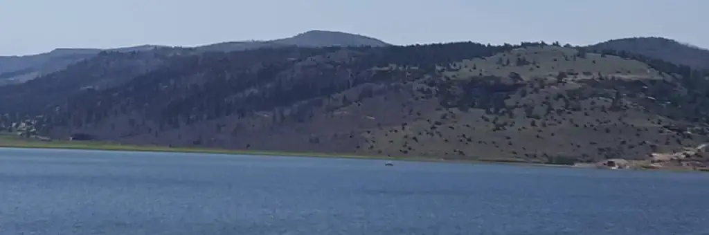 Panguitch Lake, a Forest Service campground