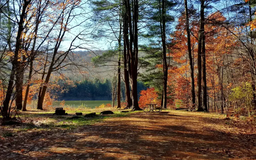 Red Bridge, a Forest Service campground