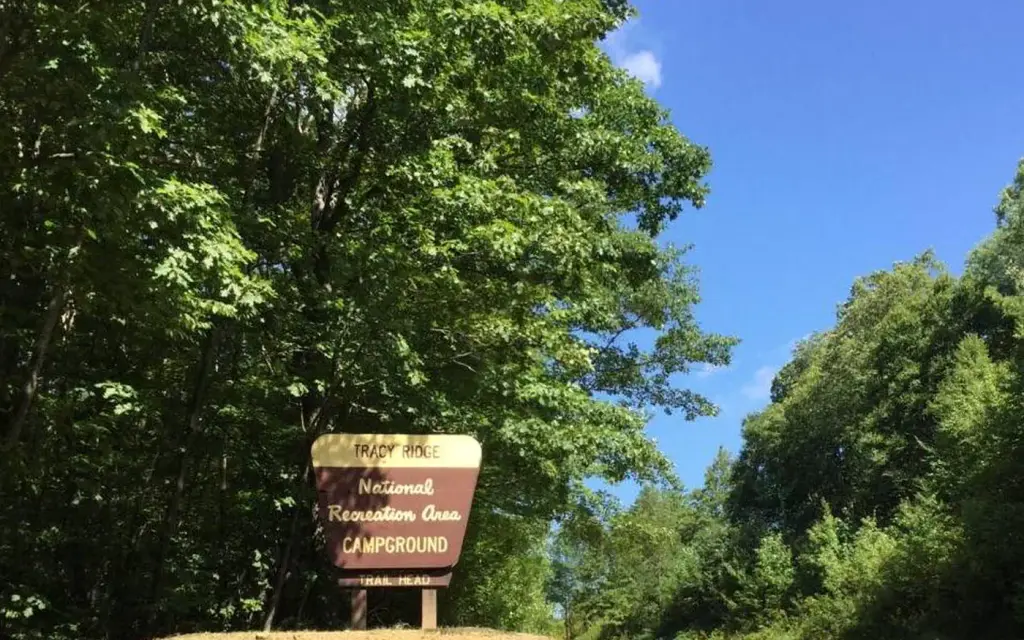Tracy Ridge, a Forest Service campground