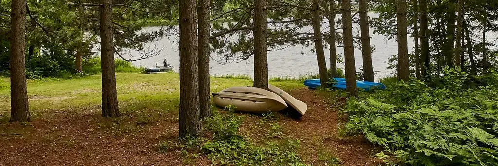 Pfeiffer Lake, a Forest Service campground