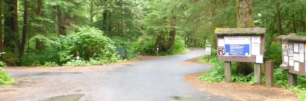 Signal Creek Campground, a Forest Service campground