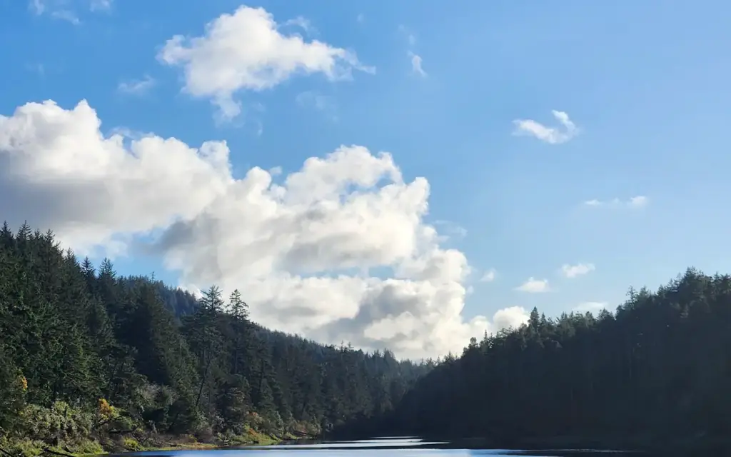 Carter Lake, a Forest Service campground