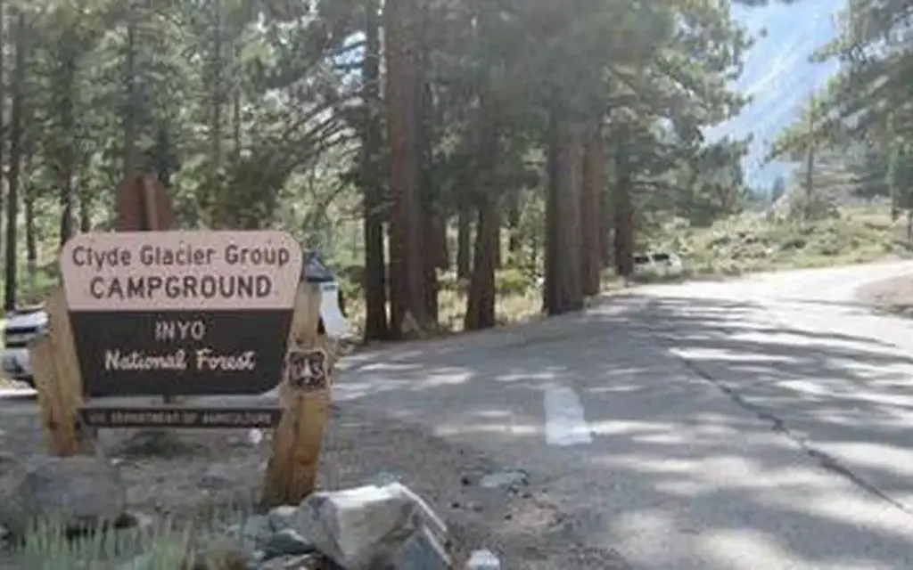 Big Pine Canyon, a Forest Service group camp