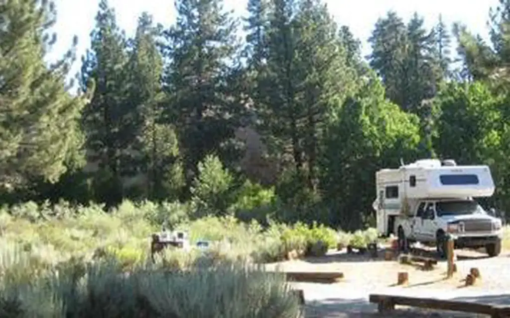 Tuff Campground, a Forest Service campground