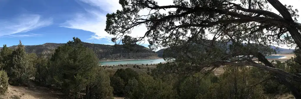 Joes Valley Reservoir, a Forest Service campground