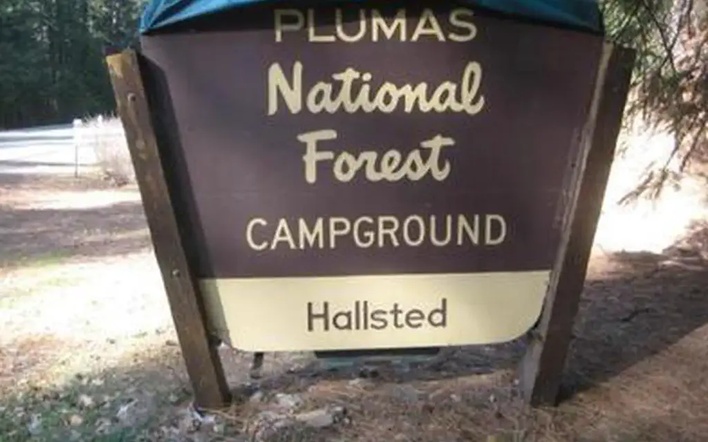 Hallsted, a Forest Service campground