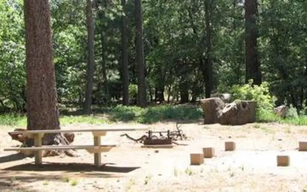 Burnt Rancheria, a Forest Service campground