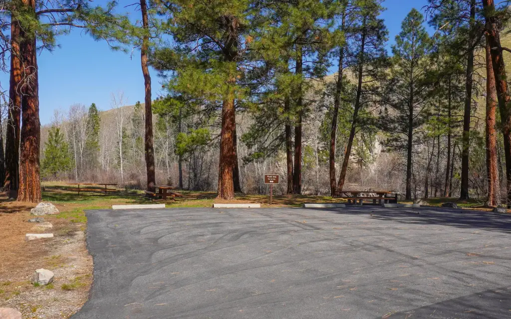Spring Gulch, a Forest Service campground