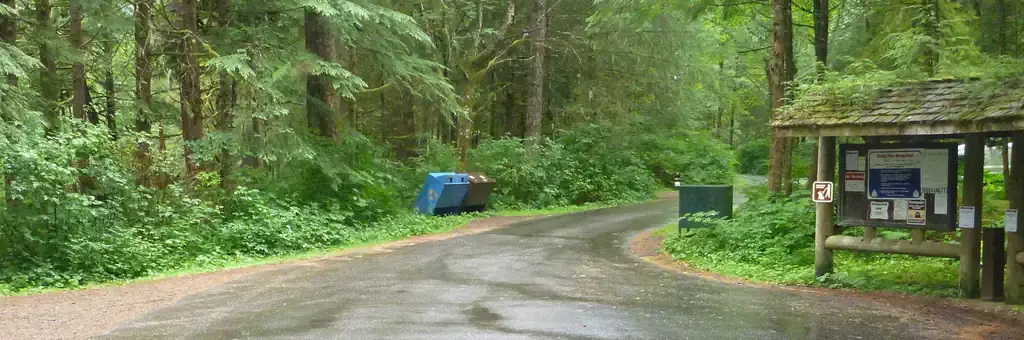 Last Chance Campground, a Forest Service campground