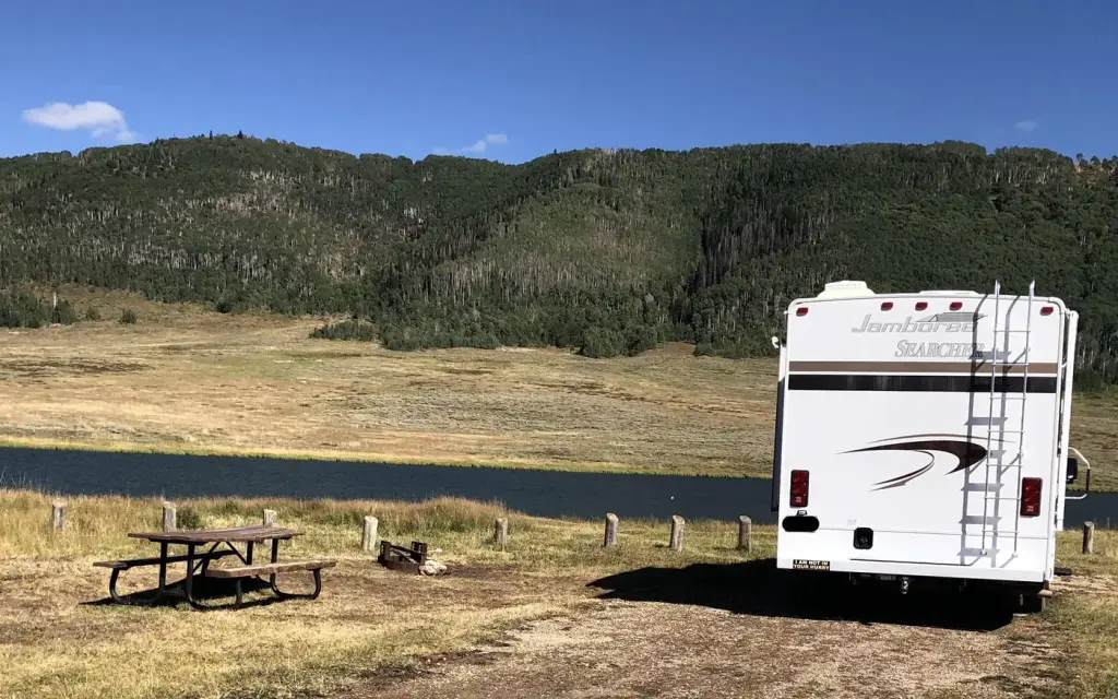 Gooseberry Reservoir, a Forest Service campground