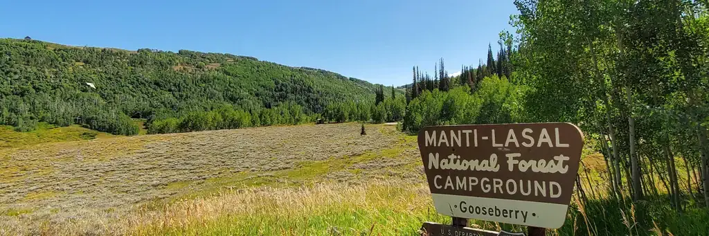 Gooseberry Creek Campground, a Forest Service campground